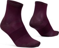 GripGrab Airflow Lightweight Korte Zomer Fietssokken Unisex Donker Rood Maat L