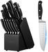 Set de couteaux de cuisine sans marque - 15 pièces - Acier inoxydable