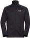 Jack Wolfskin Peak District Full-zip M Herenjas Zwart L Polyester