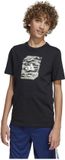 Adidas Camo Box T-shirt Korte Mouwen Zwart 11-12 Jaar Jongens