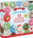 Donuts Eurographics - Adventskalender, Kerst Donuts [Advent Calendar, Christmas Donuts] - 24×50 stukjes 12,5×12,5cm (b×h) - Adventskalender