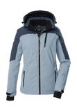 killtec Ksw 435 Wmn Ski Jckt dames Ski-jack/functioneel jack met capuchon en sneeuwvanger