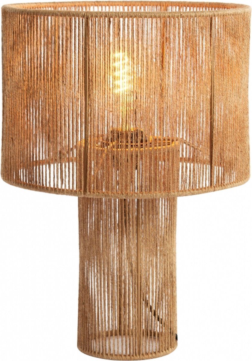 Light & Living Tafellamp Lavatera Naturel - Aardewerk - 43x30x30cm