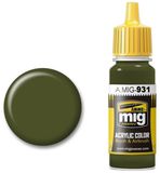 AMMO by Mig Jimenez Hobbyverf Acrylverf - MIG 0931 Russian Dark Base - Acryl Verf flesje - 17 ml