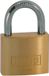 Kasp K12040 Hangslot 40 mm Goud-geel Sleutelslot