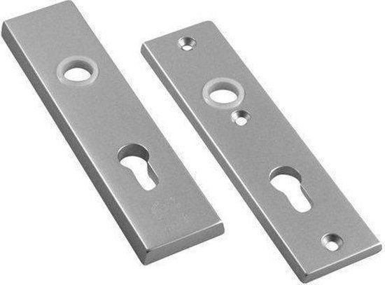 Ami Veiligheidsbeslag 193*50 Buiten Blind Binnen Profielcilinder 72 + Deurkruk 332 F2 Deurdikte 38/42 Mm