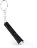 Merkloos / Sans marque Makito Western Europe (mkto) Sleutelhanger met zaklamp - Zwart