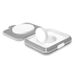 PURO PUFCCSQIAW1GREY Draadloze Oplader voor Smartphone, Horloge, Headset - Grijs/Wit