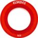 Elvedes Bouchons de roulement (2x) 40mm sans bord C0 2019067 Rouge
