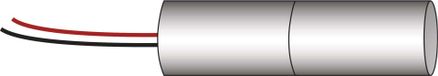 EMOS Batterie de secours pour éclairage de secours, 2,4 V/4500 mAh, NiCd, B9855
