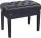 Konig & Meyer 13963 Hydraulic piano bench high gloss black, seat black imitation leather