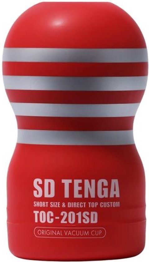 Tenga - SD Original Vacuum Cup Regular - Rood