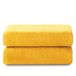 Fijalo Top Towel Plus - Grote Badhanddoeken - 2 stuks - 70 x 140 cm - 100% Katoen - Goud