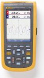 Fluke 124B/EU/S Handoscilloscoop 40 MHz 2-kanaals 4 GSa/s Multimeterfuncties