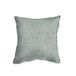 Tom Tailor melange kussenhoes, 40 x 40 cm, 40% katoen, 25% viscose, 35% polyester, met opstaande naad en ritssluiting met merk, gemêleerd geweven groen (soft forest)