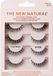 KISS The New Natural Multipack 02 - Kunstwimpers - Lifting effect, 4 stuks