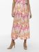 ONLY - ONLNOVA LIFE VIS BUTTON SKIRT WVN - Dames - Rokken - Maat 38 - Viscose - Rouge Red