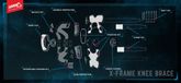 Leatt Ding Kit X-frame Paire Doublure Intérieure Noir L