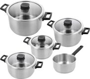 Pannenhuis Demeyere Comfort 3 Pannenset - 5-Delig - Zilver
