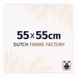 Dutch Frame Factory Fotolijst 55x55 cm - Kunststof - Wit Hoogglans - Easy
