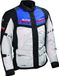 DIFI Sierra Nevada 3 Aerotex veste de moto textile imperméable, noir/bleu, taille S