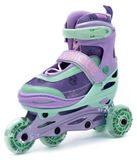seven Disney Frozen patins pour enfants – patins 3-en-1 avec roulements ABEC-7, taille 30-33