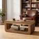 Table basse Compact Deux niveaux Bois Rond
