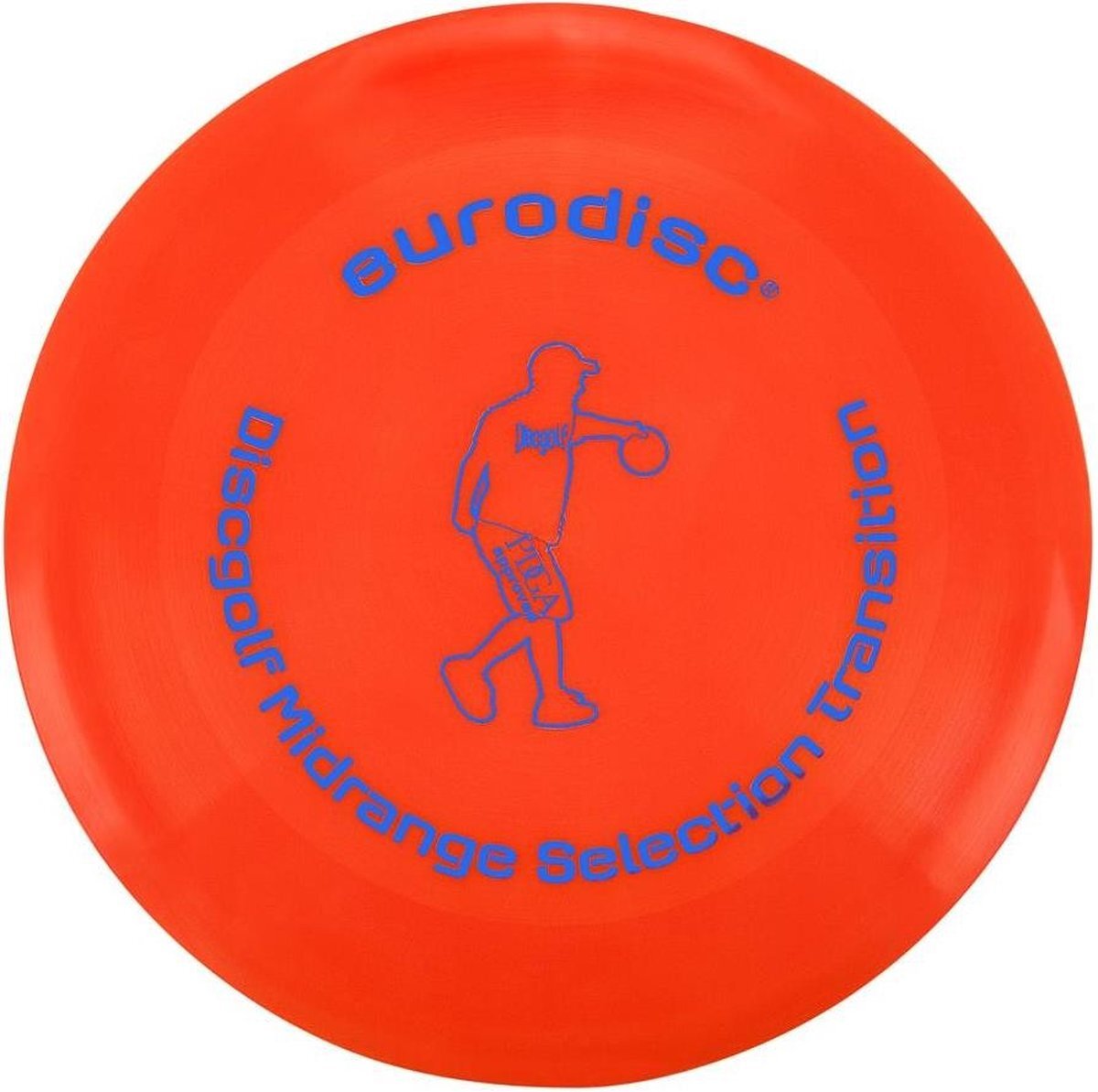 Eurodisc Discgolf High Quality Midrange oranje