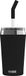 Sigg - Thermosbeker - Travel Mug Helia Peaceful Black - Met herbruikbaar glazen rietje en reinigingsborstel - Lekvrij - BPA-vrij - 18/8 roestvrij staal - Zwart - 0,45L