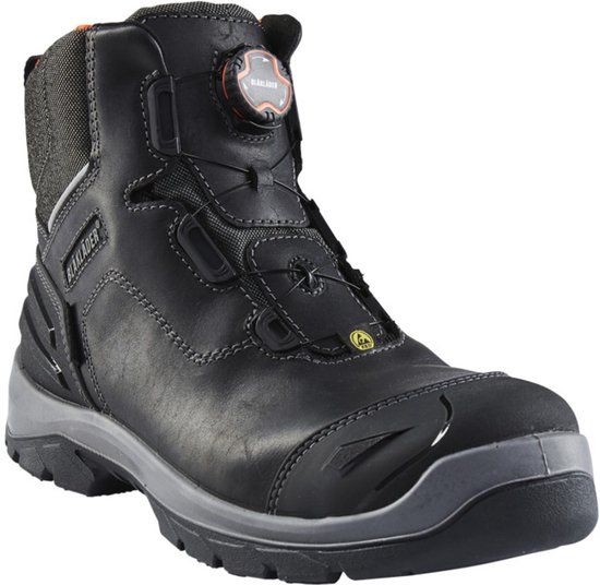 Blåkläder ELITE Hoge veiligheidsschoen 2455-0000 - Zwart - 44