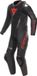 Dainese Demon Sprint geperforeerd eendelig leren motorfietspak - Zwart/zwart/rood - Maat 48