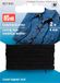 PRYM 2 m x 4 mm imitatieleren vetertape, zwart