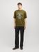 JACK&JONES JPRBLUGAVIN SS TEE Hommes T-shirts M Coton Fir Green
