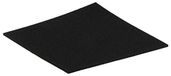 RS PRO ESD-schuim zwart, dikte 6 mm x 305 mm x 305 mm, verpakking van 9 stuks