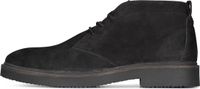 PS Poelman HUDSON heren Chukka Boots - Zwart - Maat 42