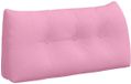 vidaXL Coussin de dossier Rose 100 x 24 x 50 cm Tissu