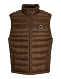 JACK & JONES JJEKINGSLEY LIGHT BODYWARMER COLLAR NOOS Heren Gilet - L - Rosin