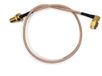 Mueller Electric BU-4150074012 Câble coaxial SMA femelle SMA mâle 0,30 m Transparent 1 pièce