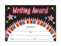 SuperStickers DMC14246 Schrijven Award mousserende certificaat