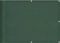 vidaXL Balkonscherm 75x700 cm 100% Oxford Polyester Donkergroen