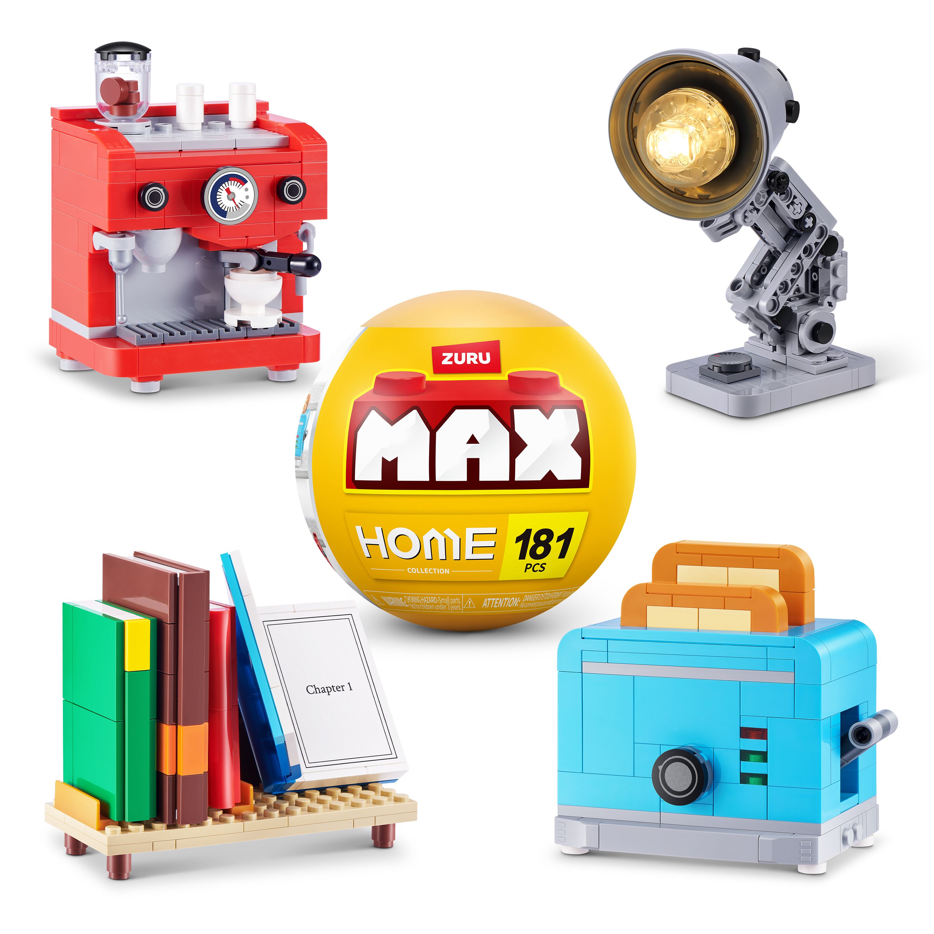 ZURU MAX Build More Premium Home Building Bricks Collection