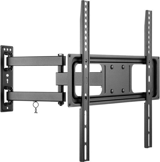 Goobay TV Muurbeugel - 32-55 inch - Kantelbaar en Draaibaar - Zwart