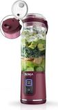 Ninja Blast Draagbare Blender, model BC151EUCR, 530 ml inhoud, 2 uur batterijduur, draadloos, BPA-vrij, cranberry-kleur