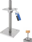 Gezu Impex Paalhouder Hoogte Verstelbare Thermisch Verzinkt Set van 4 80 x 80 mm