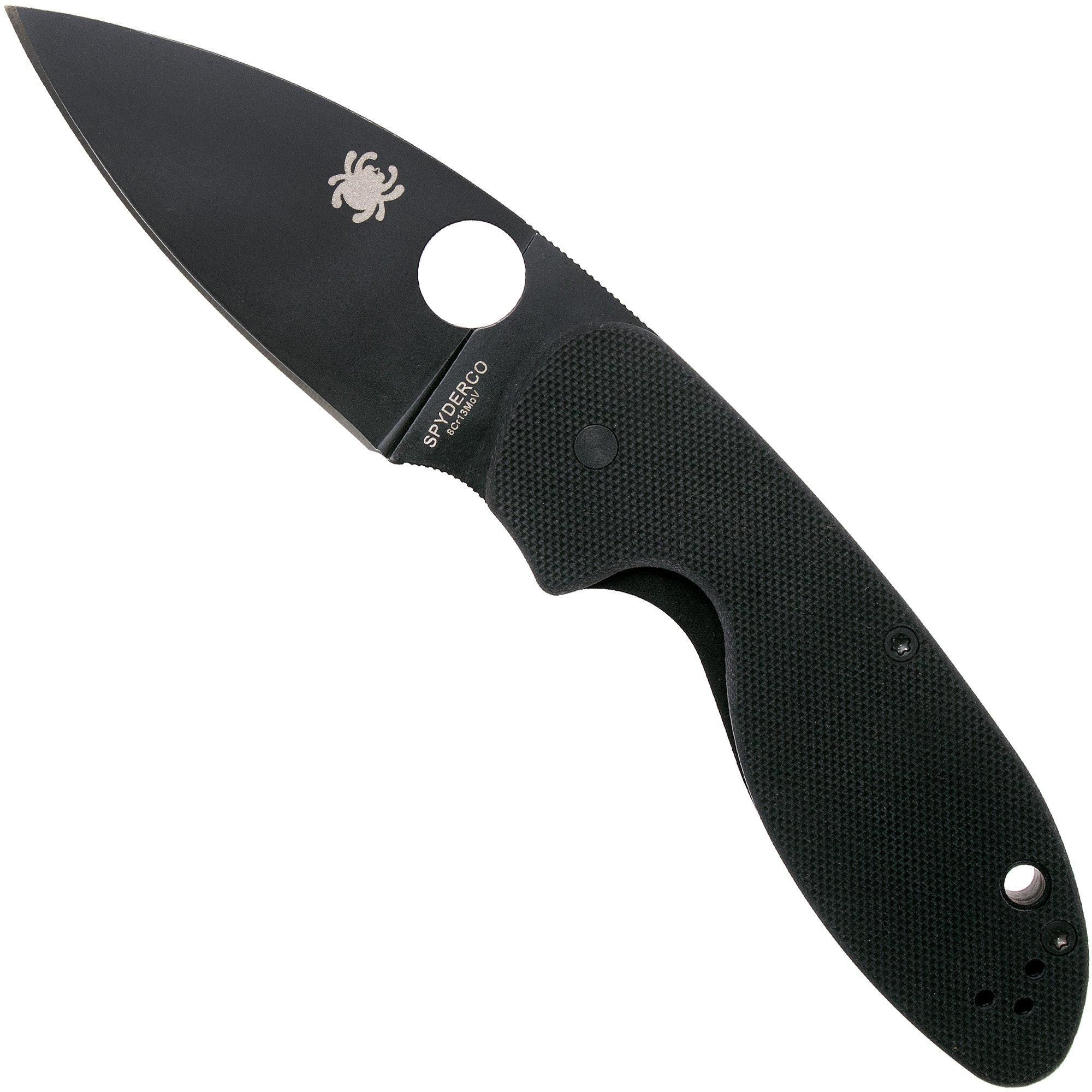 Spyderco Efficient Black C216GPBBK zakmes