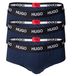 HUGO Slip bleu / rouge / noir / blanc