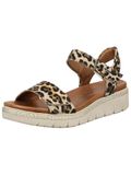 Tamaris Sandaal camel / ombergrijs / zwart