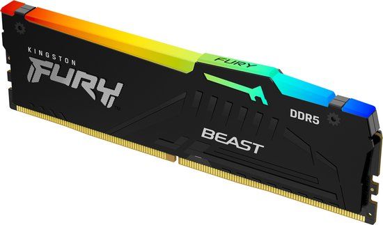 Kingston Technology FURY Beast 8GB 6000MT/s DDR5 CL30 DIMM RGB EXPO