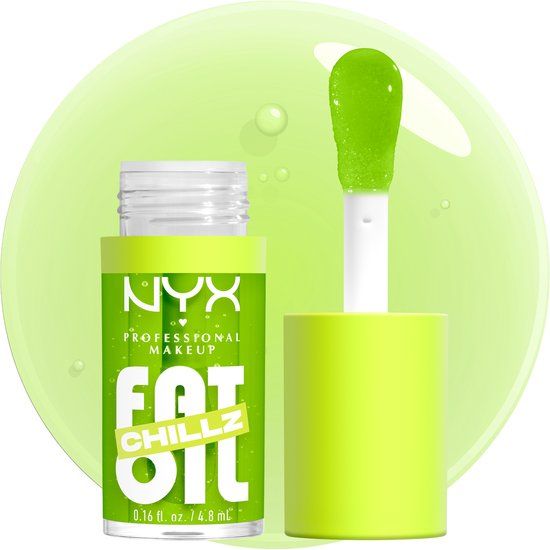 NYX PROFESSIONAL MAKEUP Fat Oil Chillz Lippenbalsem 4.8 ml Kiwi Freezie