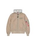 Alpha Industries MA-1 TT capuchon bomberjack voor heren Vintage Sand